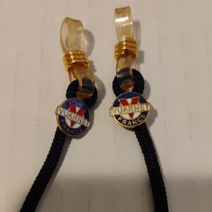 Vuarnet Navy Blue Eyeglass/Sunglass Strap/Retainer Cord.